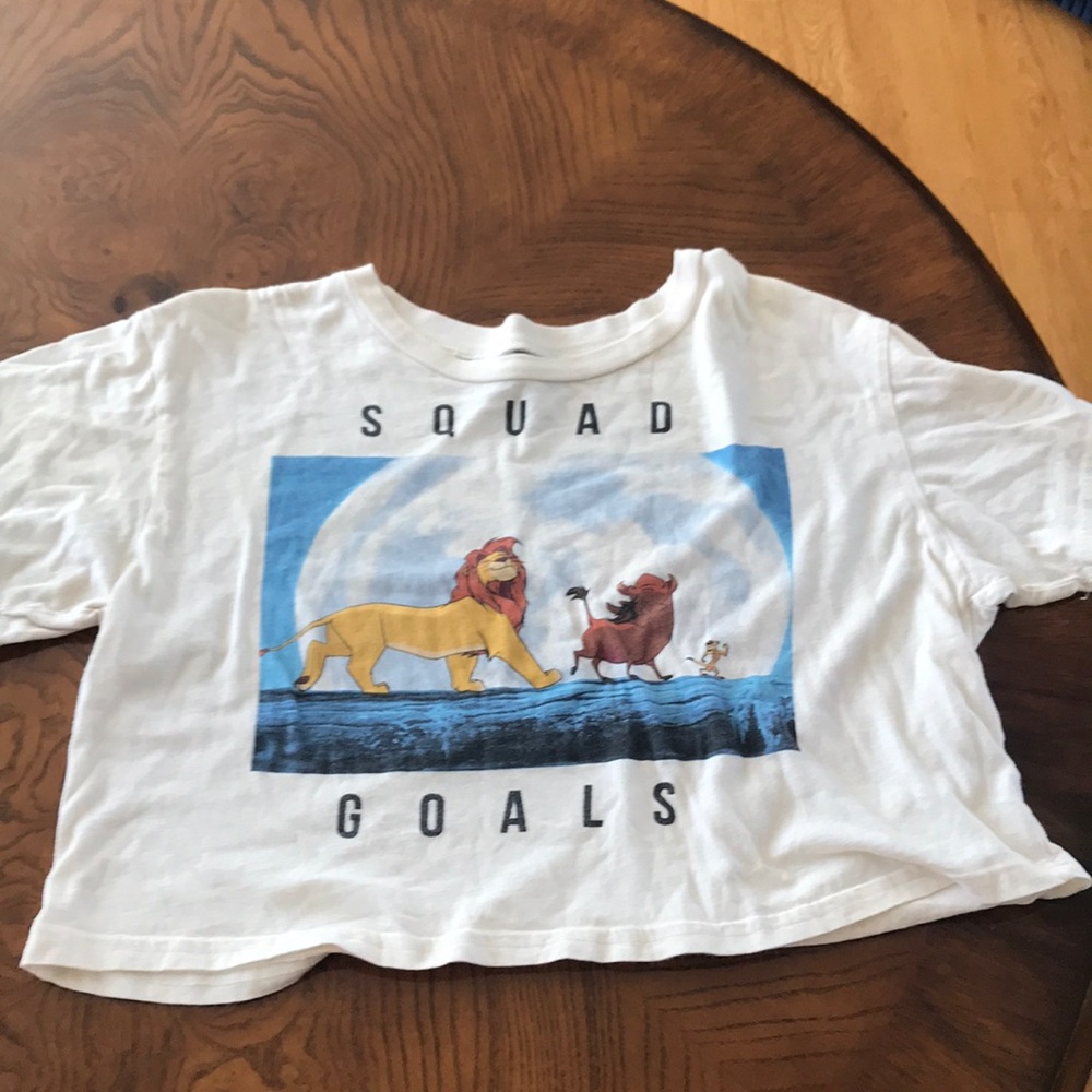 Forever 21 lion king crop top